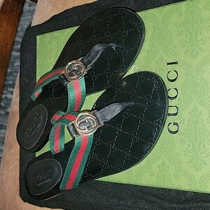 Gucci authentic Marmont SANDALS